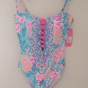 Lilly Pulitzer Sz 12 Swimsuit NWT